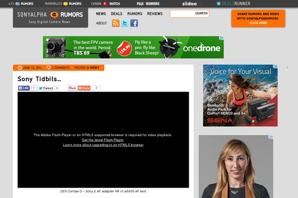 camerarumors-v2 WordPress theme, websites list used camerarumors-v2 theme camerarumors-v2 theme websites examples