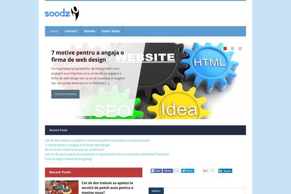 Matata theme site design template sample