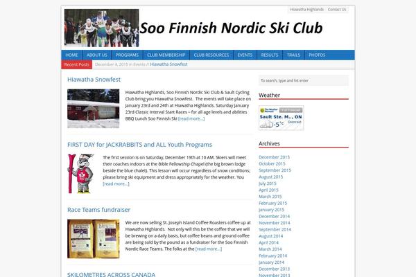 MH Magazine theme site design template sample