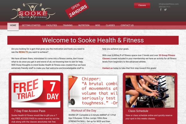 sookefitness.com site used Sooke-child