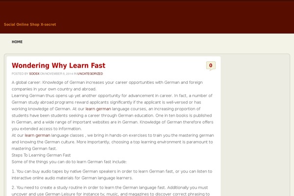 my way theme site design template sample