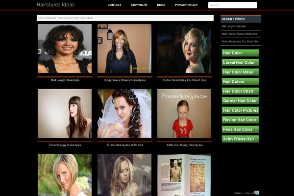 Neji theme site design template sample