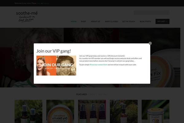 Accessories theme site design template sample