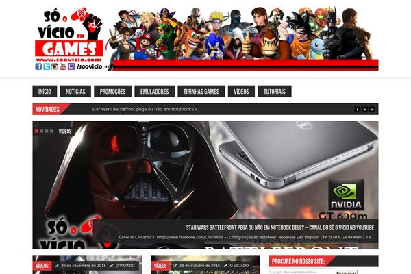 Powermag theme site design template sample