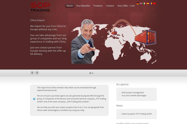 sop-trading.com site used Inspire