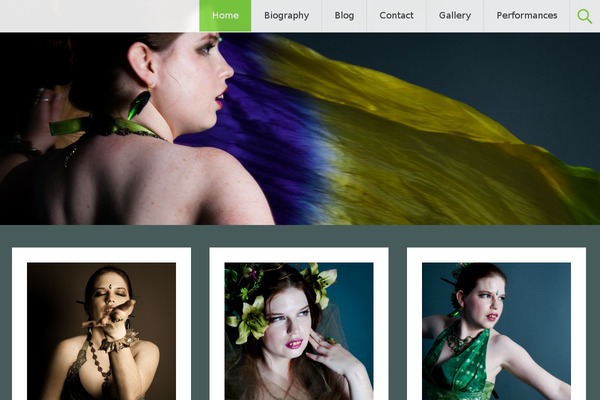 Radiate theme site design template sample