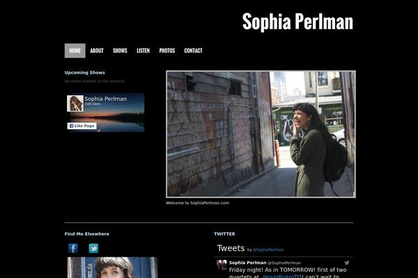 Site using GigPress plugin