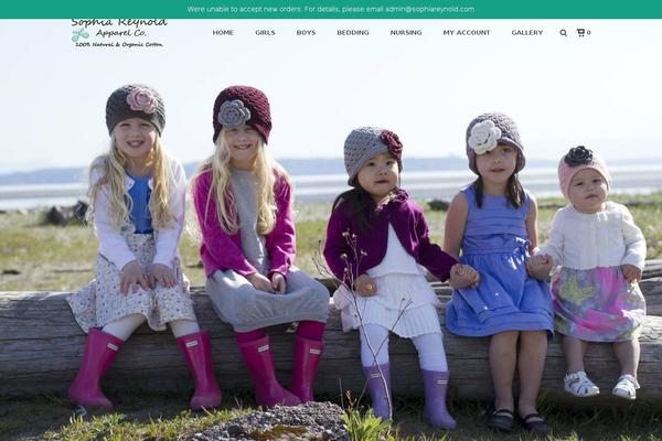The Ken theme site design template sample