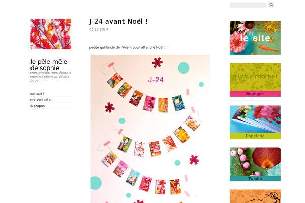 Oulipo theme site design template sample