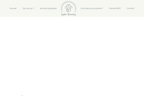 sophiefernandez.com site used Jupiterx-child