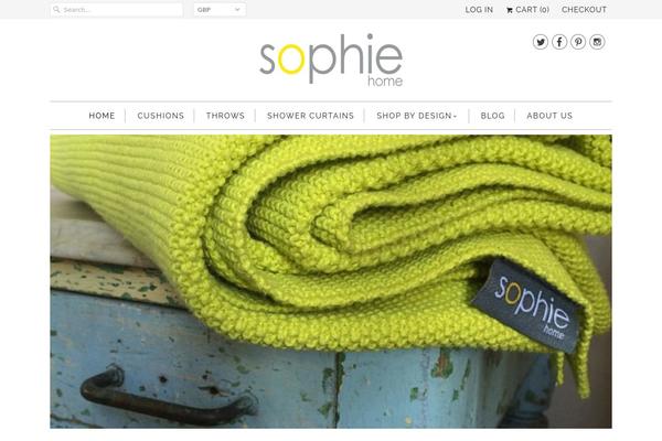 Canvas theme site design template sample