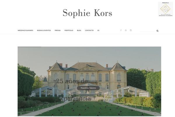 Lily theme site design template sample