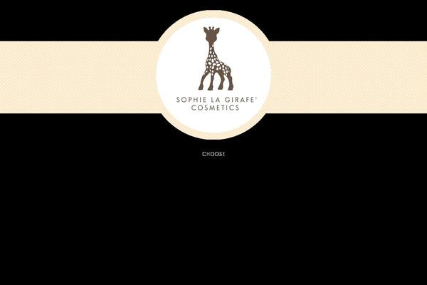 sophielagirafecosmetics.com site used Sophie