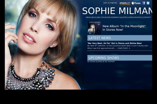 Sophie theme site design template sample
