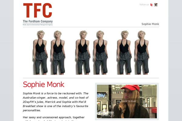 Tfc theme site design template sample