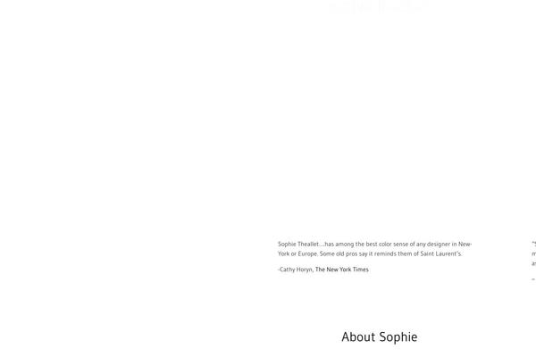 North theme site design template sample