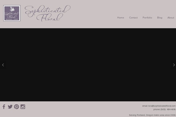 Flexible theme site design template sample