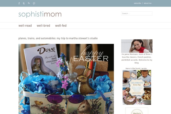 Patricia Blog theme site design template sample