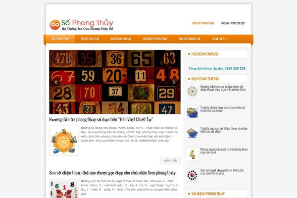 sophongthuy.com site used Finie