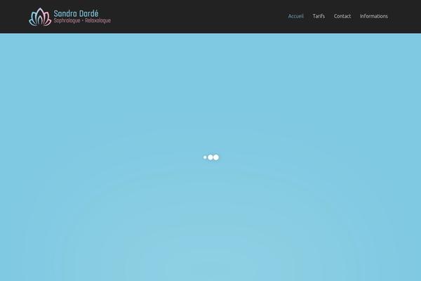 Cake theme site design template sample