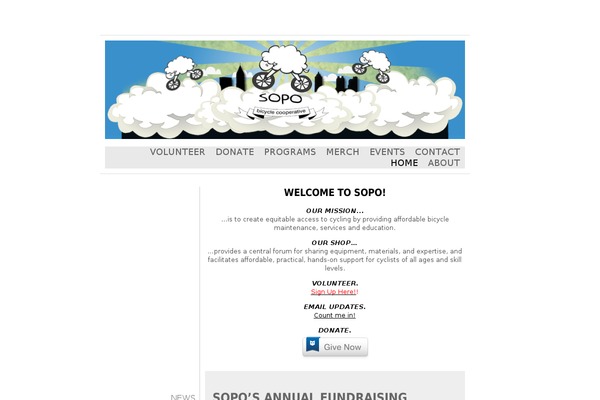 Chunk theme site design template sample