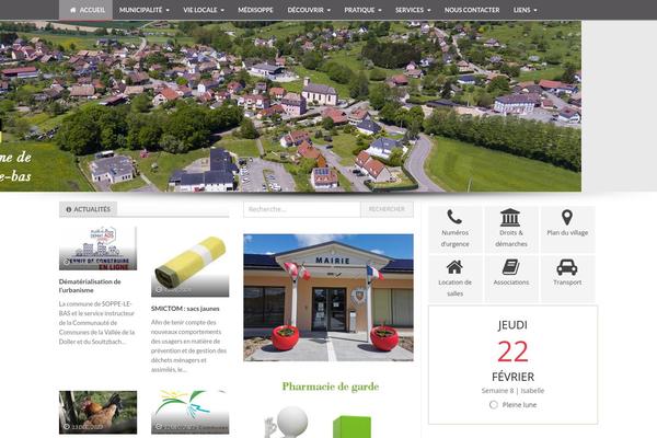 Site using iCalendrier plugin