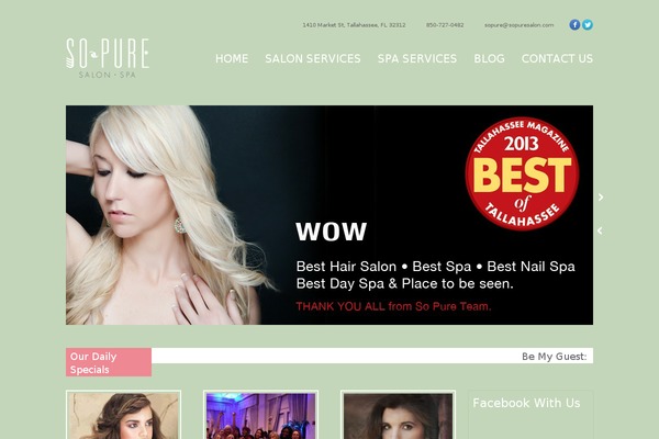 Nimble theme site design template sample