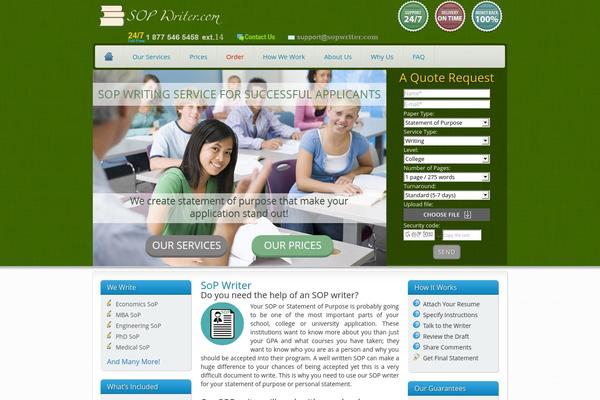 Astrid theme site design template sample