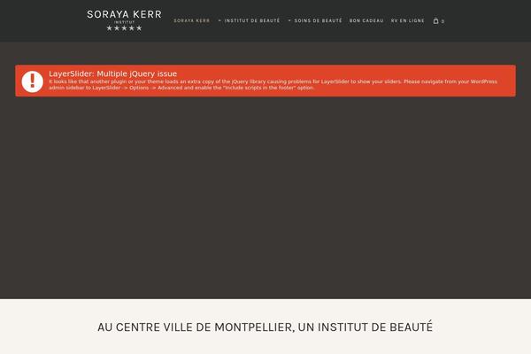 Luxury-spa theme site design template sample