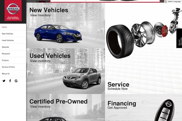 Dealer Inspire common theme site design template sample