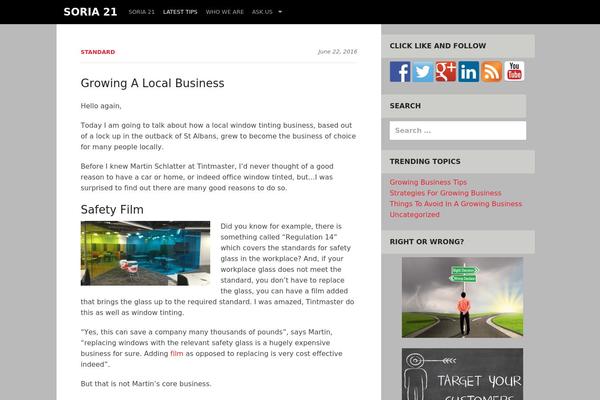 Shepherd theme site design template sample