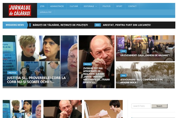 Fraction theme site design template sample