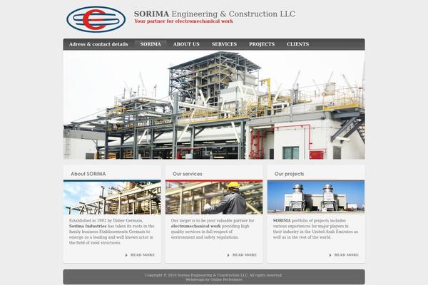 sorima.net site used Universal-business-wp3