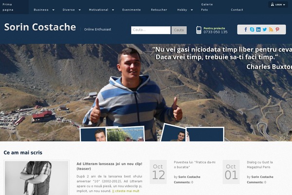 Libra theme site design template sample
