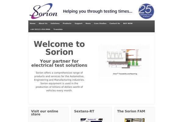 Responsive theme site design template sample