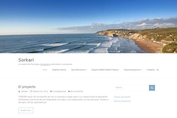 Ample theme site design template sample