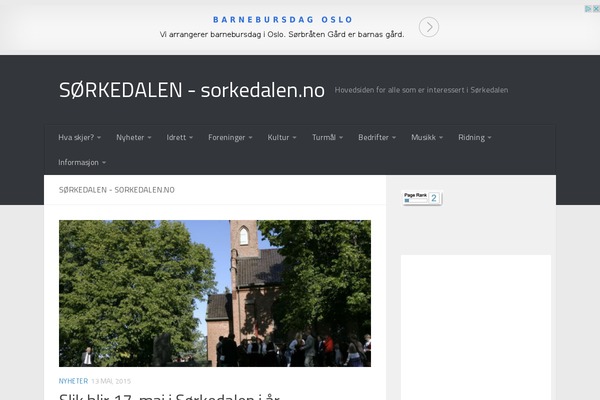 Site using Classic Facebook Feeds plugin