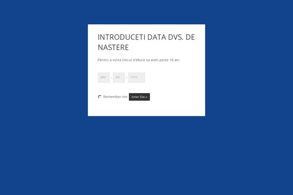 Site using Age Verify plugin