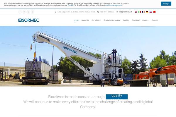 Fortis7 theme site design template sample