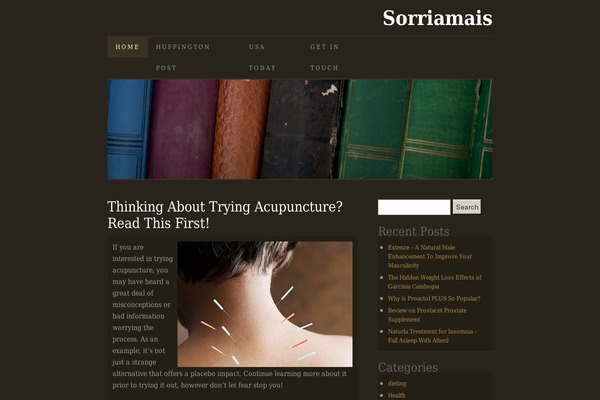 Pilcrow theme site design template sample