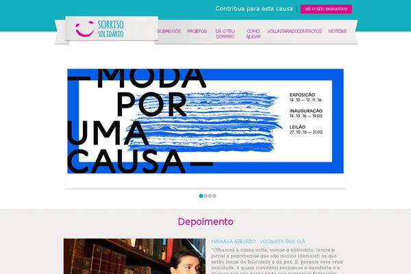 sorrisosolidario.pt site used Theme1536