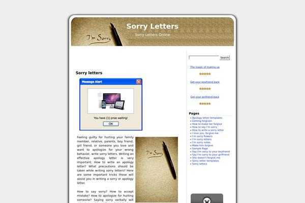 Blueberry theme site design template sample