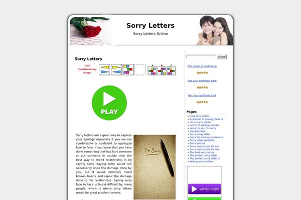 Blueberry theme site design template sample