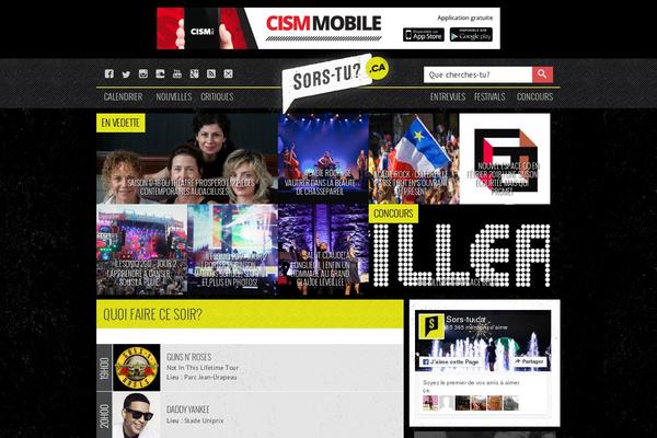 Site using Facebook Like Box plugin