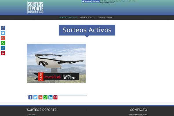 Site using Popup contact form plugin