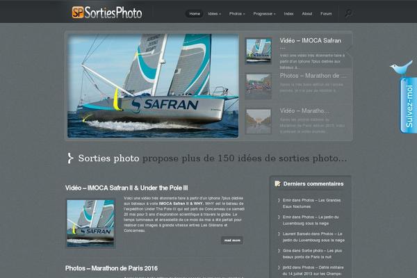 Lumin theme site design template sample