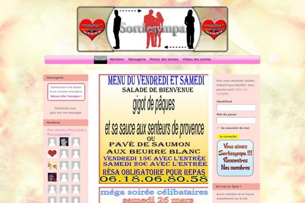 sortiesympa.fr site used Bp-columns
