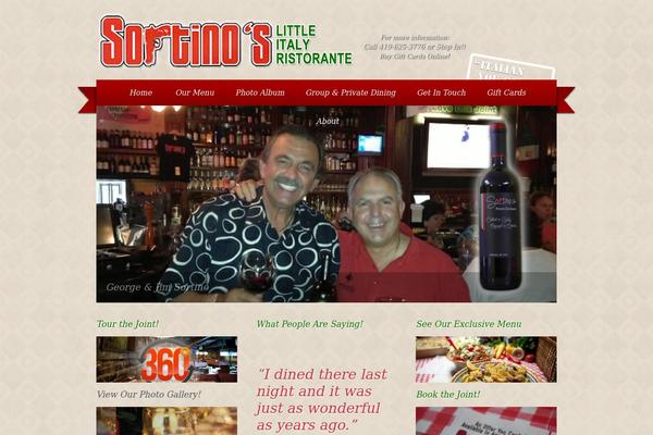 Site using Foodpress plugin