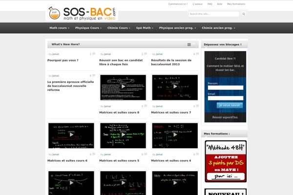 VideoPlus theme site design template sample