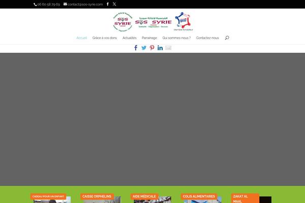Divi Child theme site design template sample